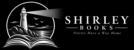 Shirley Books Logo - White
